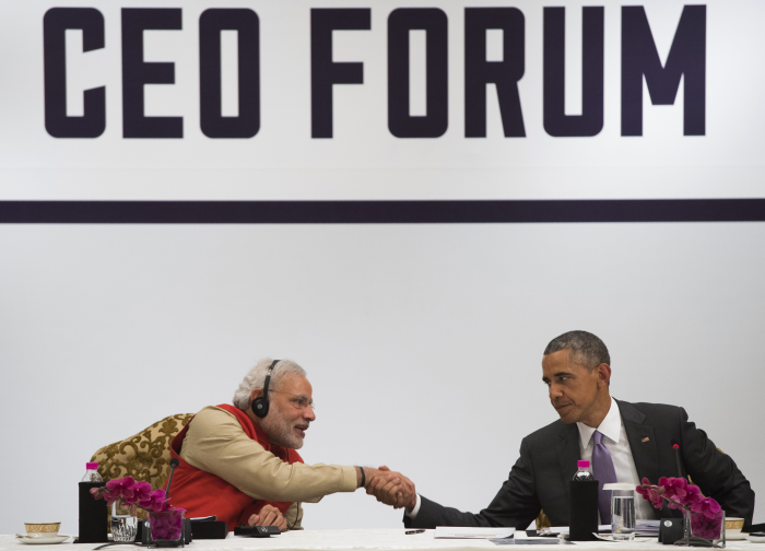 Getting Down To Business: President Obama, PM Modi Meet Top CEOs