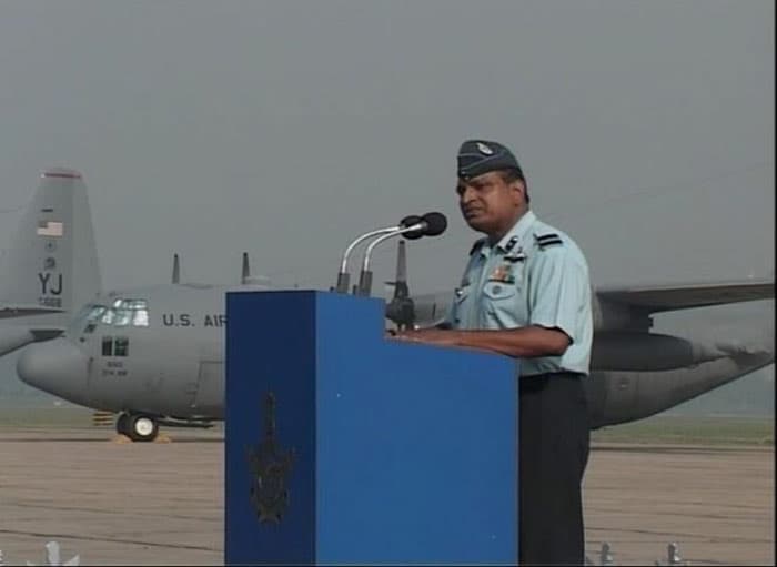 India and the United States on Monday began their biggest joint air force exercise at Agra. <br />
<br />
Called Cope India 09, the exercise will fine tune and practice interoperability of transport aircraft of the two countries. (NDTV Images)