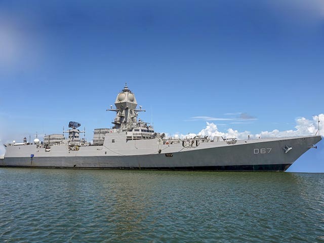 INS Mormugao: भारतीय नौसेना में शामिल हुआ ‘आईएनएस मोरमुगाओ'
