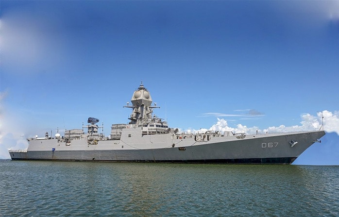 INS Mormugao: भारतीय नौसेना में शामिल हुआ ‘आईएनएस मोरमुगाओ'