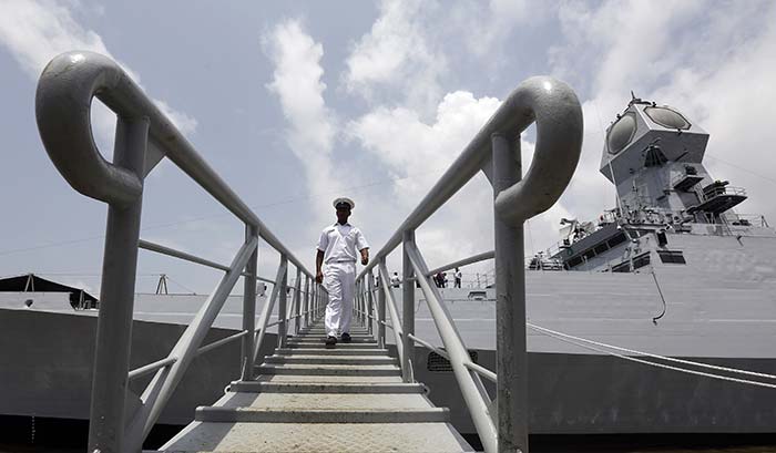 PM Modi Commissions INS Kolkata, India\'s Biggest Naval Destroyer