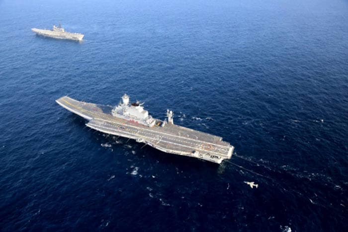India\'s biggest ship, aircraft carrier INS Vikramaditya, finally arrives