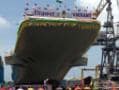 Photo : INS Vikrant, India's first indigenous aircraft carrier, launched