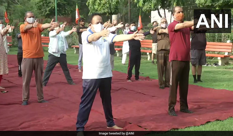 In Pictures: How India Celebrated International Yoga Day 2021