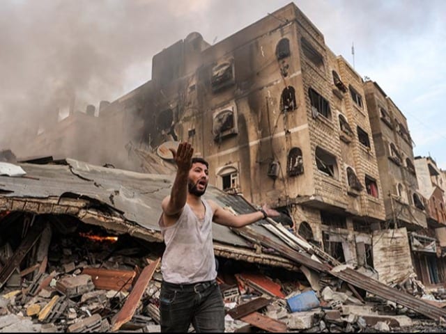 Photo : इज़रायल- गाजा युद्ध: बढ़ता जा रहा है मौत का आंकड़ा, 1000 से अधिक इज़रायली, करीब 900 फिलिस्तीनी नागरिकों की मौत