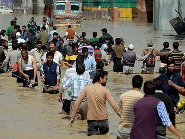 Photo : Jammu & Kashmir Floods; Worst in 100 Years