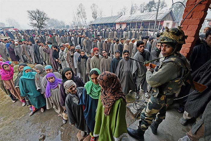 Long Queues, Brisk Polling in First Phase of J&K Assembly Elections