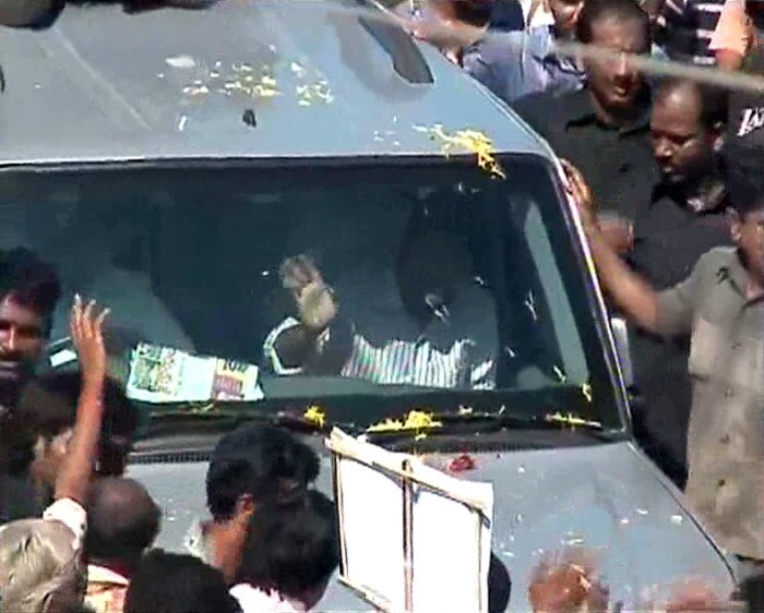 Hundreds of supporters will accompany Jagan on his landmark yatra. "We will welcome Jagan with garlands," said one supporter. Others are unhappy that the state government has convened the Assembly's monsoon session and that this will prevent MLAs from joining Jagan on his father's birth anniversary.