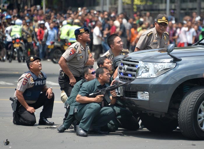 Multiple Explosions Heard In Indonesian Capital Jakarta