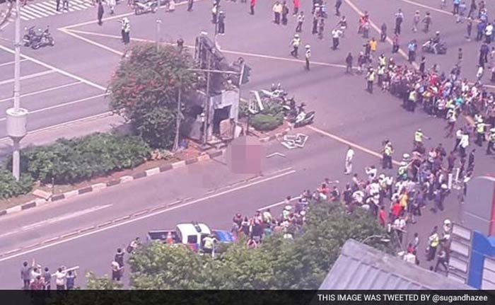 Multiple Explosions Heard In Indonesian Capital Jakarta