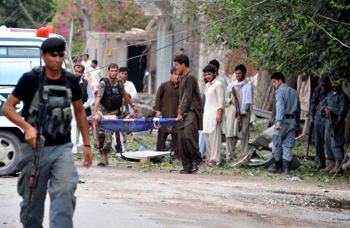Suicide blast outside Indian consulate in Afghanistan