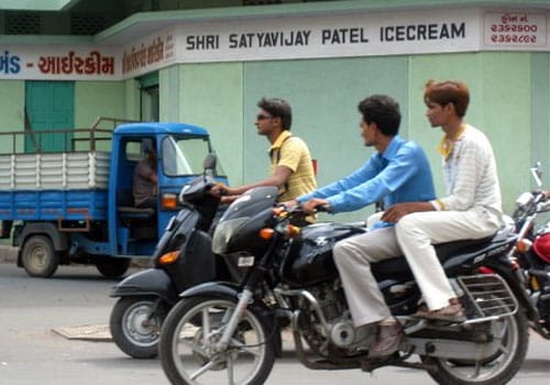 The fight is for the Patel vote. The Patels have visible clout in Gujarat, specially in the region of Saurashtra. They own almost everything here, literally.