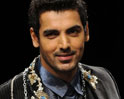 John Abraham on the ramp