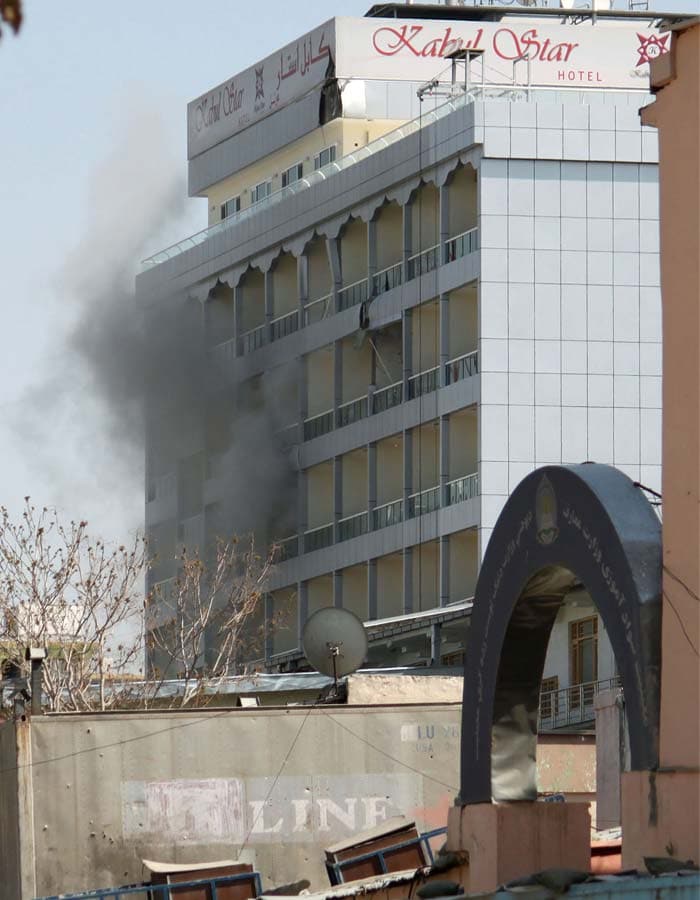 Multiple attacks across Kabul