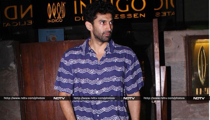 Aditya Roy Kapoor was spotted with Anurag Basu at a famous eatery in Bandra. Were they discussing a script for new film?