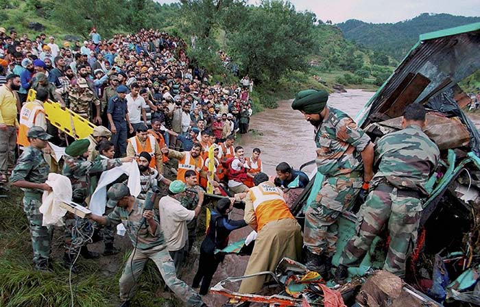 Flood Hit Kashmir Leaves 150 Dead