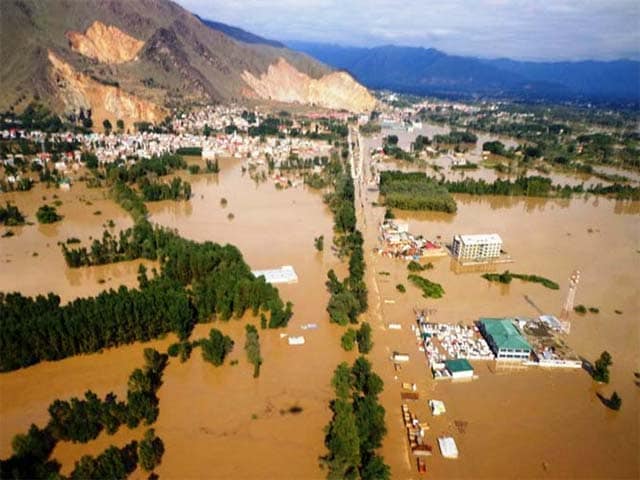 Photo : Aerial View of Srinagar Submerged Under Massive Floods