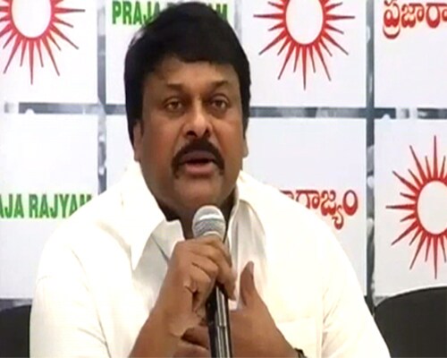 Actor-politician Chiranjeevi resigned from the Andhra Assembly, accepting moral responsibility for the revised stand of his Praja Rajyam Party (PRP).(NDTV Photo)