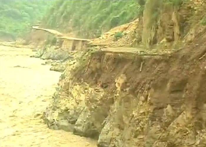 Roads leading to Kedarnath have been washed away by the raging waters, practically severing all connectivity to the pilgrim town where hundreds are still stranded, making rescue operations an uphill task for the Army.