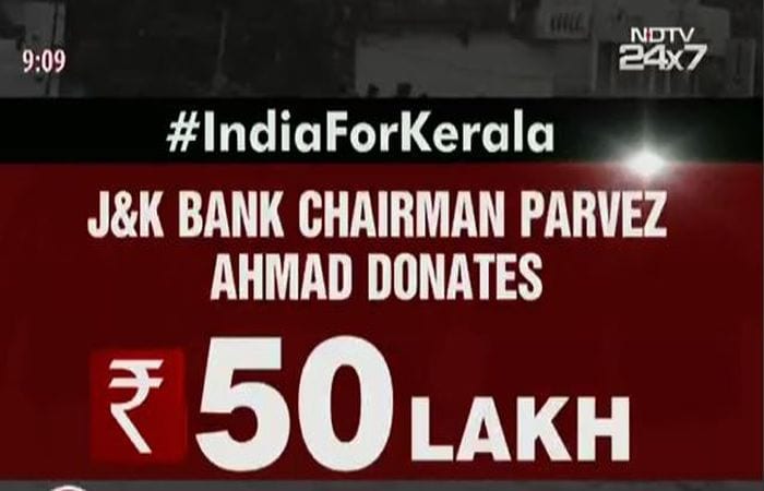 Thank You, Donors: Over Rs. 10.23 Crore Raised During #IndiaForKerala Telethon To Rebuild Kerala