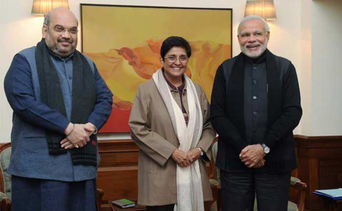 Kiran Bedi Joins BJP, Followed by Former AAP Leaders Shazia Ilmi and Vinod Kumar Binny