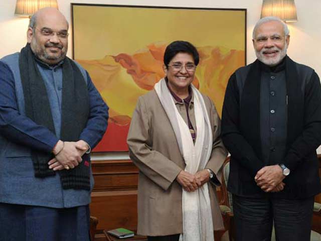 Kiran Bedi Joins BJP, Followed by Former AAP Leaders Shazia Ilmi and Vinod Kumar Binny