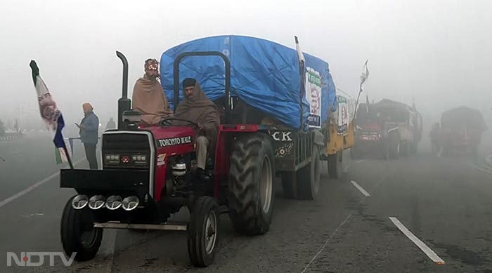 बॉर्डर सील-फोर्स तैनात... किसानों का दिल्‍ली मार्च आज, किसानों को रोकने के लिए