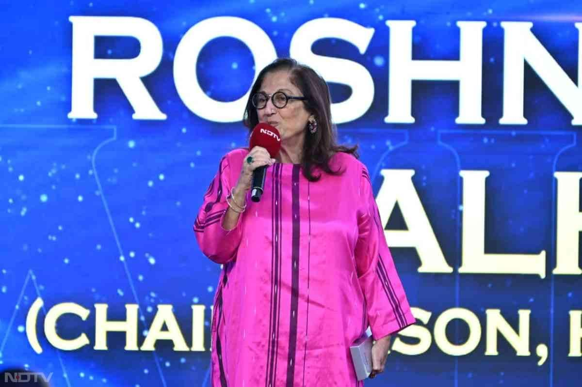 Roshni Nadar Malhotra wins Business Leader Of The Year award at NDTV Indian Of The Year Awards 2024