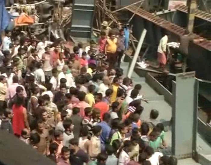 First Pics: Under-Construction Flyover Collapses In Kolkata