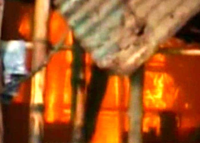 One person was reported dead in the incident. The fire has been put out.