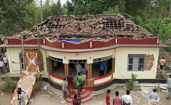 Fire At Puttingal Temple In Kerala S Kollam