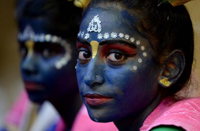 Celebrations Across India On Krishna Janmashtami: Pics