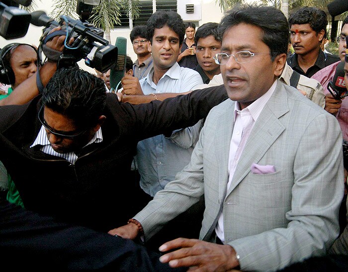 Lalit Modi remained defiant for most part of the intriguing drama. (Getty Image)