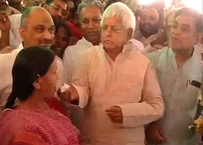 And he also took a dig at his political rivals, Chief Minister Nitish Kumar and Sushil Modi. Mr Yadav asked Nitish to react to Gujarat Chief Minister Narendra Modi's statement that states like Bihar suffered due to caste politics.