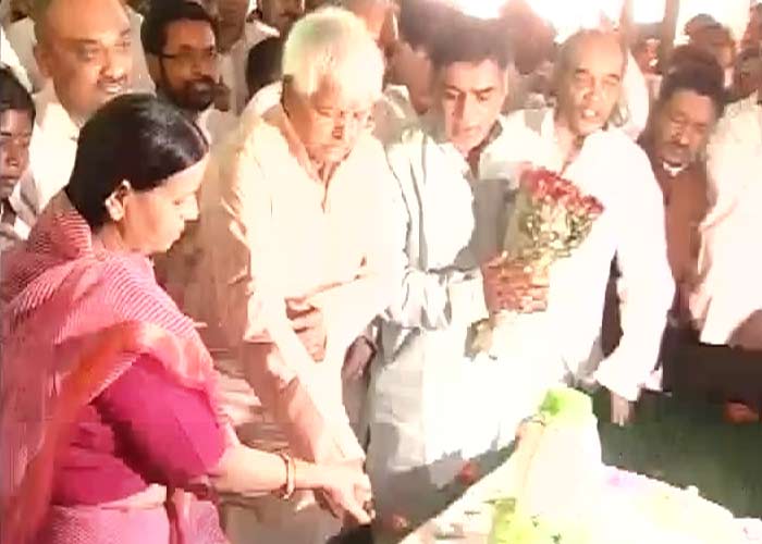 After humiliating defeat in 2010 assembly elections, this year has been a good year for Lalu with three of his daughters getting married and return of his wife Rabri Devi as member of Bihar Legislative Council. One of his younger sons Tej Pratap also opened his automobile shop in Aurangabad.