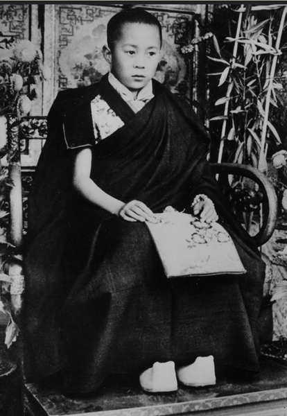 According to Buddhist belief, the current Dalai Lama is the reincarnation of the Thirteenth Dalai Lama who was reborn to continue his important work, instead of moving on from the wheel of life. (Photo Courtesy: www.dalailama.com)