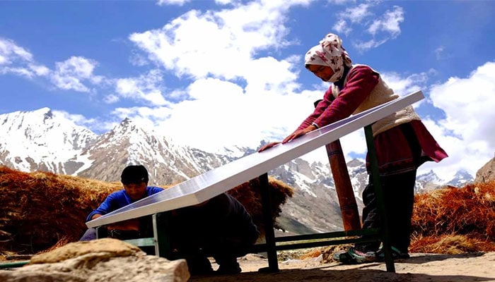 Lighting The Himalayas Team Illuminates Shade