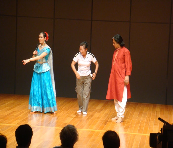 A workshop ?Enchanting Indian Music and Dance' was organised (May 23) at the National Centre of Performing Arts (NCPA) in Beijing.