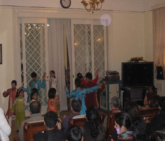 The festival of Holi was taken quite ?seriously' at the Indian Embassy on February 28, 2010.
