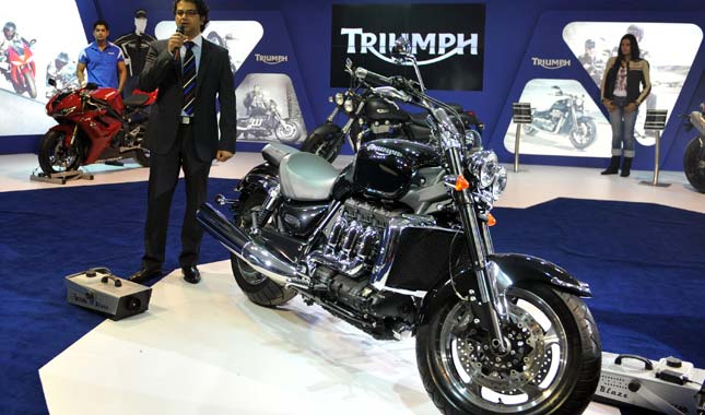 British bike-maker Triumph has entered the Indian market with the launch of seven models priced between Rs 5.5 lakh and Rs 22 lakh.