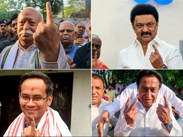 Photo : Lok Sabha elections 2024: किरेन रिजिजू, गौरव गोगोई, एमके स्टालिन, कमल नाथ समेत इन दिग्‍गजों ने डाला अपना वोट