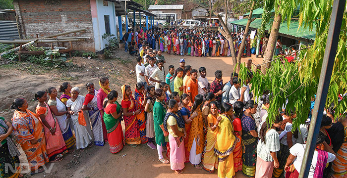 Pics: 88 Seats, 13 states Vote In Second Phase Of Lok Sabha Polls