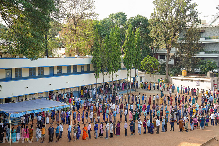 Pics: 88 Seats, 13 states Vote In Second Phase Of Lok Sabha Polls