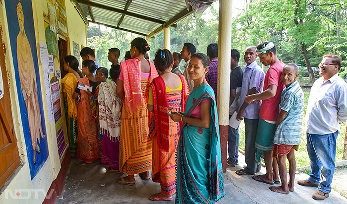 Pics: 88 Seats, 13 states Vote In Second Phase Of Lok Sabha Polls