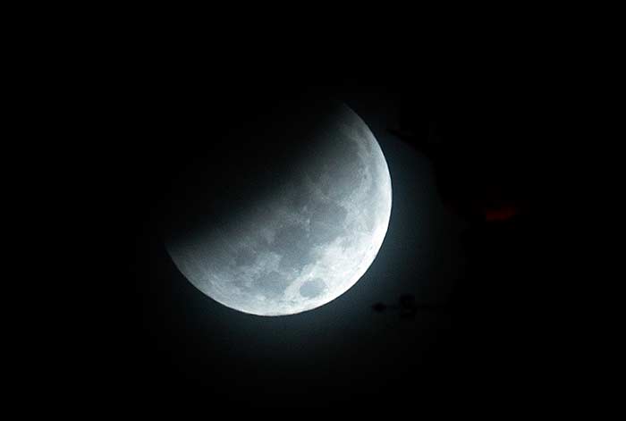 Lunar Eclipse in Asia and the Americas