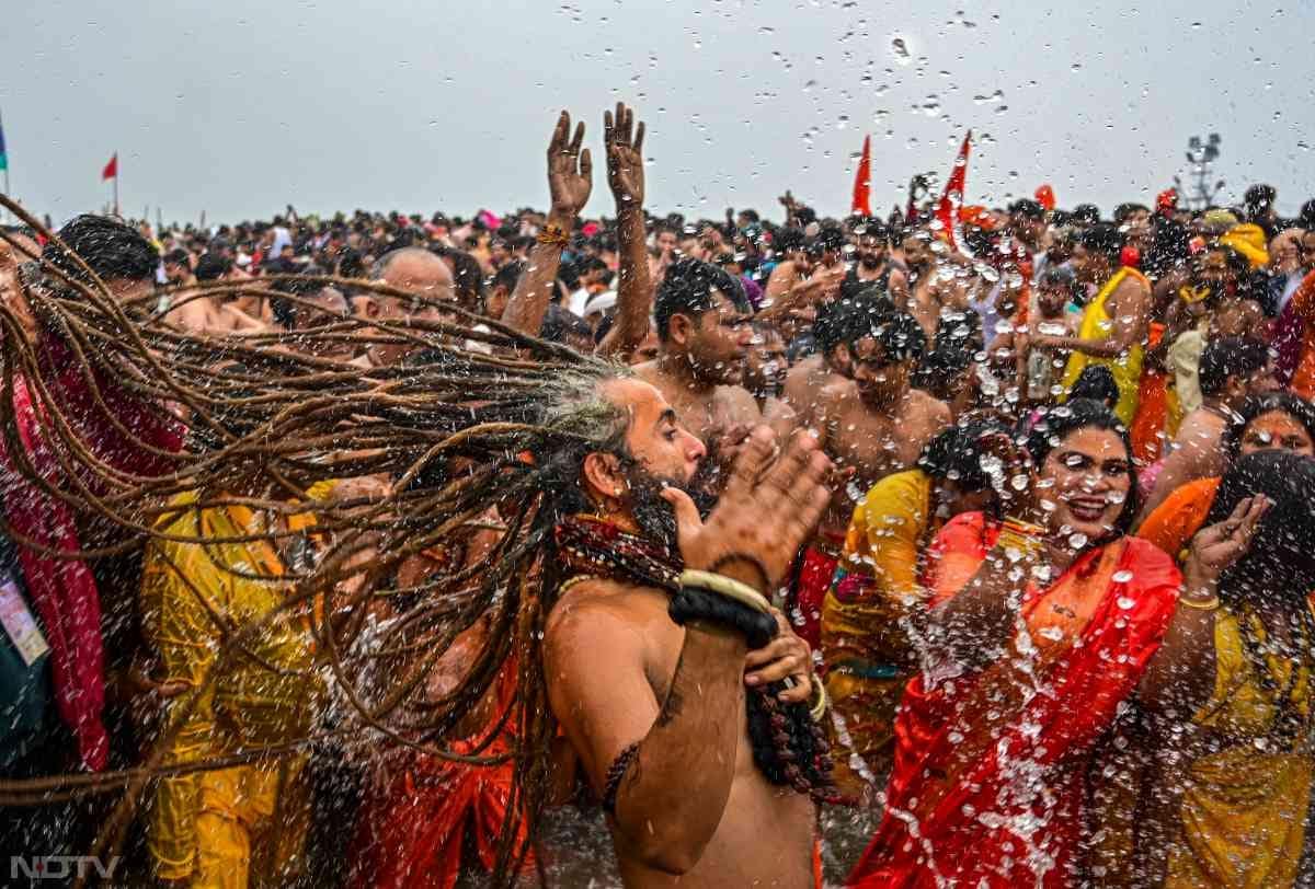 जब लहराईं जटाएं... संन्यासियों का यह वैभव देखिए. महाकुंभ में यह छटा दिख सकती है.