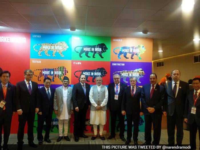 5 Pics: PM Narendra Modi Opens \'Make In India\'