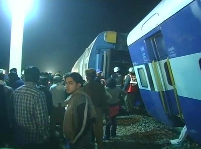 Fortunately, the train's slow speed reduced the number of casualties. A relief train from Delhi was immediately sent to the location.