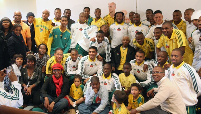 The death of Mandela's granddaughter has cast a shadow over the opening day of the World Cup on Friday, dampening the spirits of a nation proud and excited to be hosting the world's most popular sporting event.