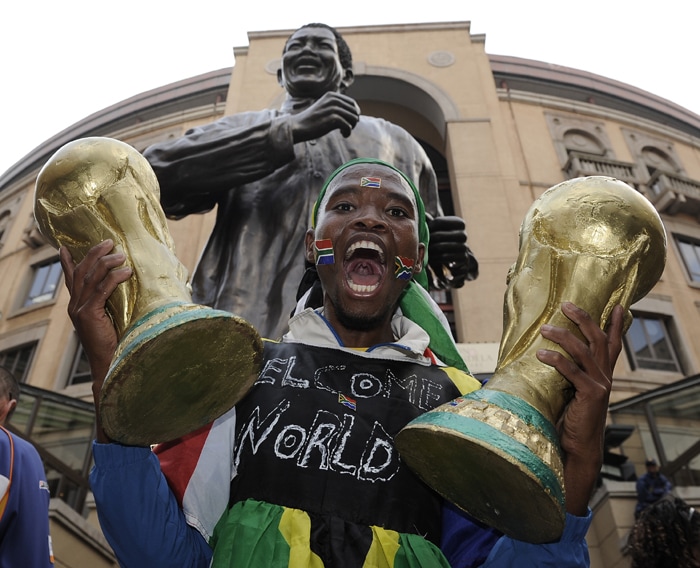 Heavy security was evident in Johannesburg and in Soweto, near the Soccer City stadium where South Africa was opening the tournament on Friday afternoon with a game against Mexico.